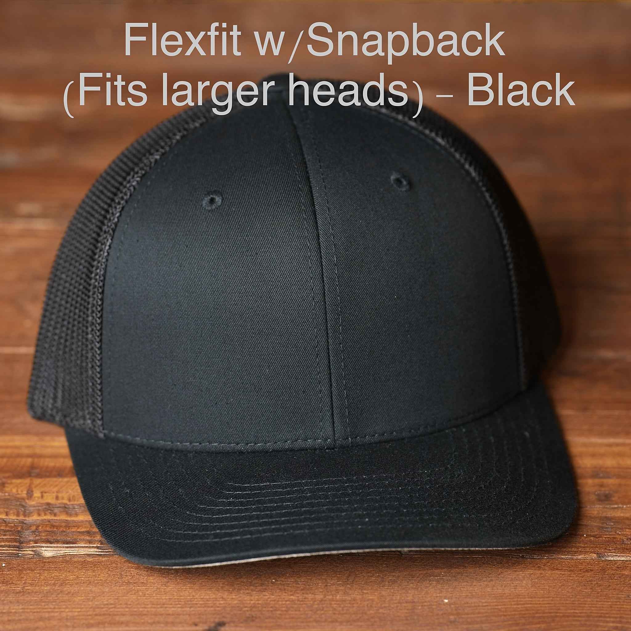 Custom Leather Patch Hat